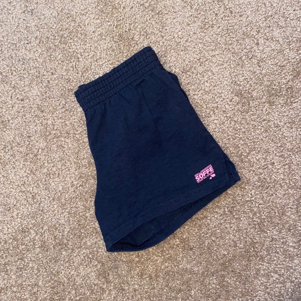 Soffe Black Cheer Short
